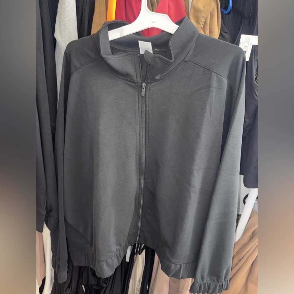 Black Zip-Up Jacket